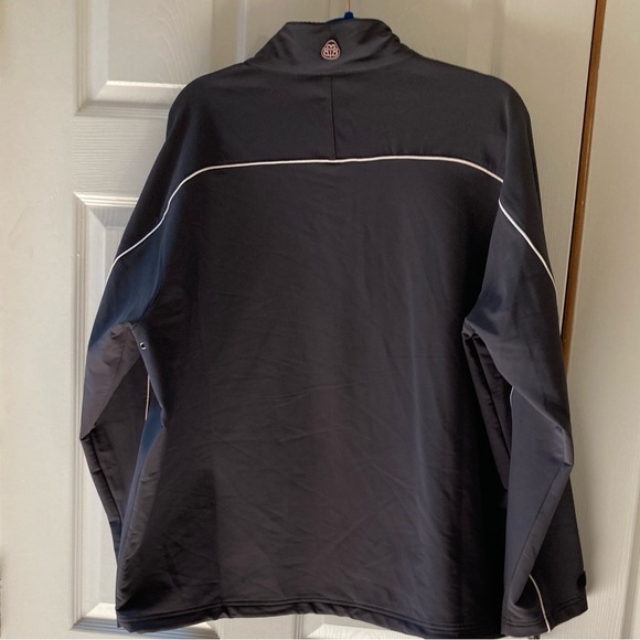 Brooks brothers men’s large, long sleeve black overhead jacket - Picture 4 of 9